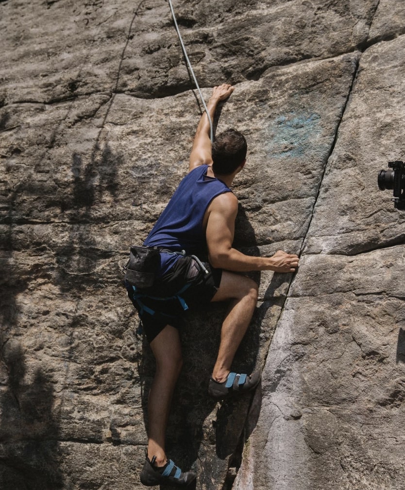 rock climbing technique